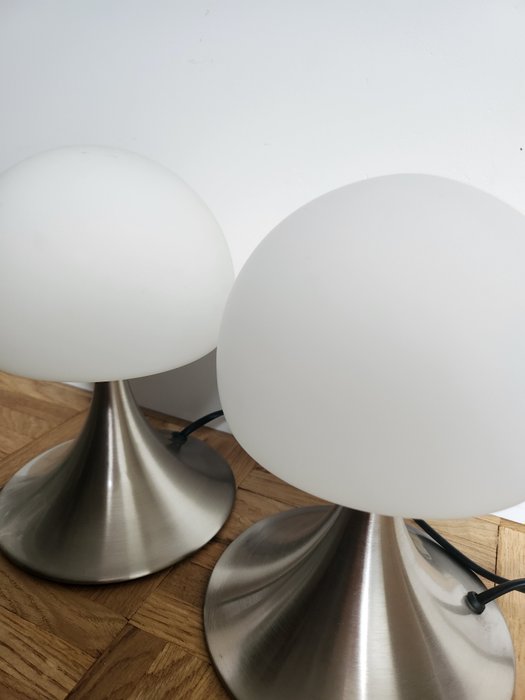 ehdp - Tafellamp (2) - tafellamp touch 1-L Mushroom - Glas