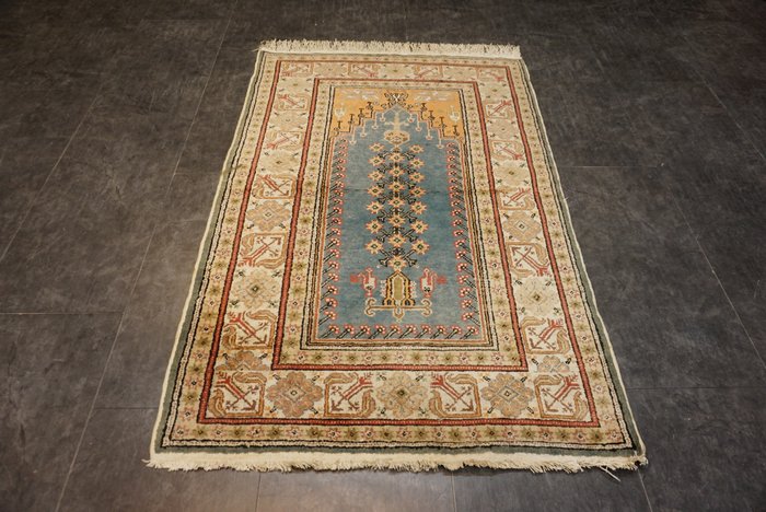 Seda flocada Kayseri - Carpete - 135 cm - 89 cm