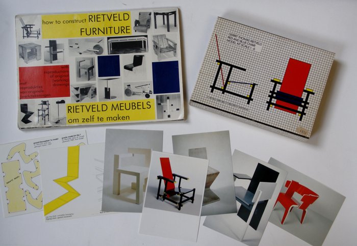 Gerrit Rietveld - Rietveld meubels om zelf te maken [+ extra] - 1983-1989
