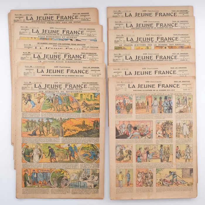 La Jeune France - Histoire illustrée de la Guerre 1914 - 1915