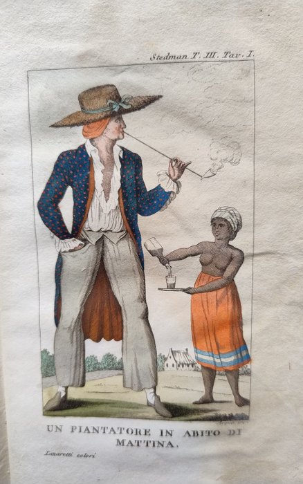 Stedman - Viaggio al Surinam e nell'interno della Guiana - 1818