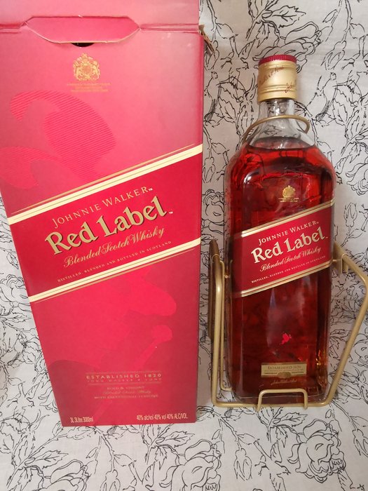 Johnnie Walker - Red Label with cradle  - 3000ml