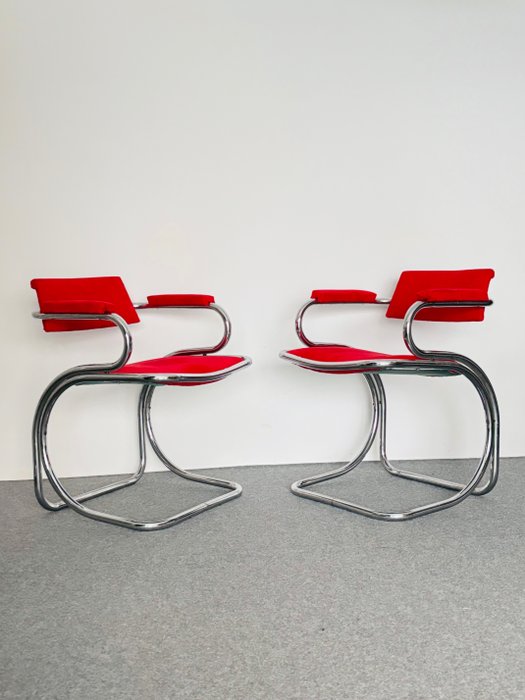 扶手椅 (2) - 紡織品, 鋼