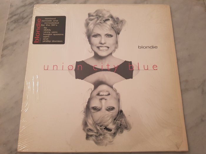 Blondie, Sky(The Knack) - union city blue      don't hold back - 黑膠唱片 - 第一批 模壓雷射唱片 - 1970