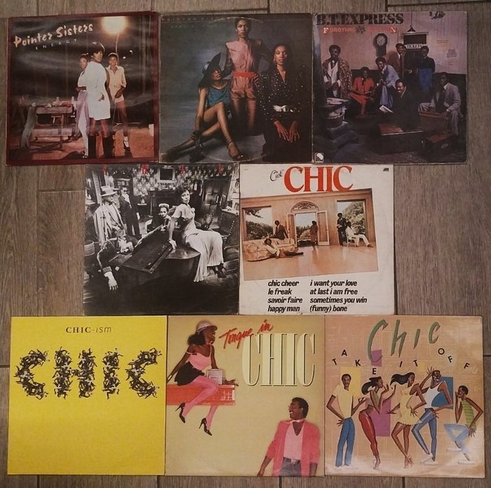 Pointer Sisters-B.T. Express-Chic - Vinylskiva - 1977