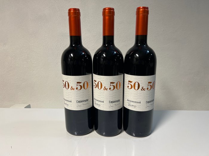 2017 Capannelle 50&50 - 托斯卡纳 - 3 Bottles (0.75L)