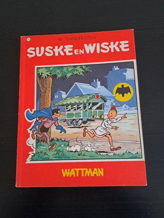 Suske en Wiske 71 - Wattman - 1 Album - Første utgave - 1967