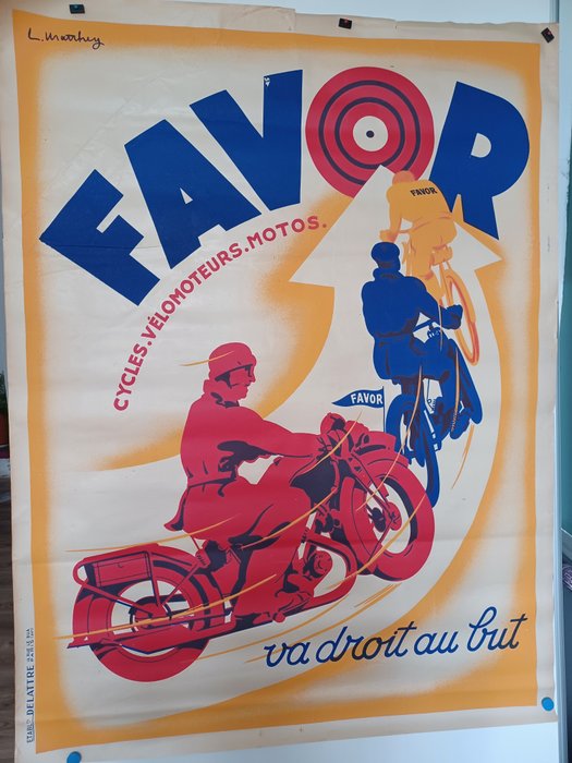 MATHEY - FAVOR CYCLES VELOMOTEURS MOTOS - 1930-tallet
