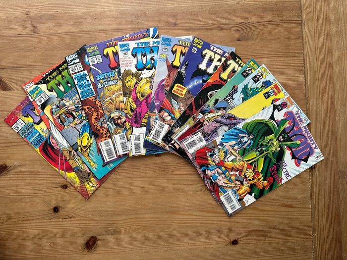 The Mighty Thor - Vol.1 #476 to #488 Consecutive Run!!! - 13 Comic collection - Primera edición - 1994/1995