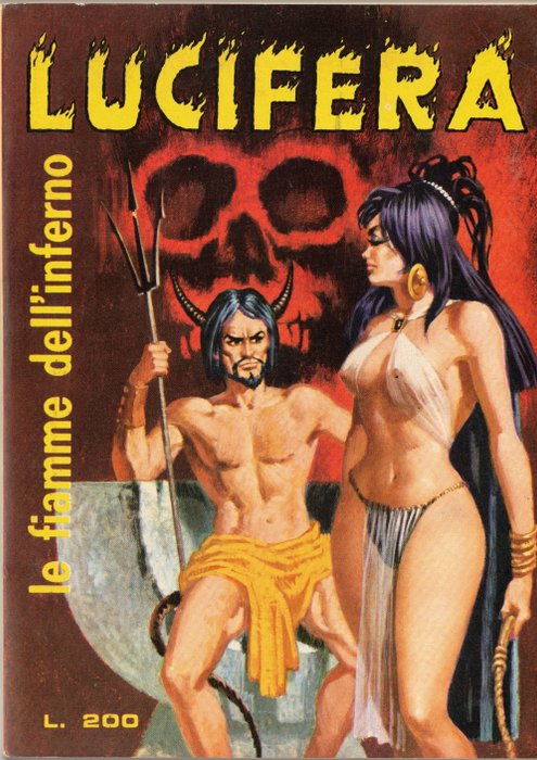 Lucifera - Lotto con numero 1 + Speciali - 168 Comic - Erstausgabe - 1971/1980
