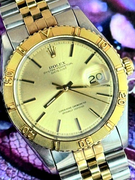 Rolex - Oyster Perpetual Datejust "Turn-O-Graph" - Ref. 1625 - Hombre - 1970-1979