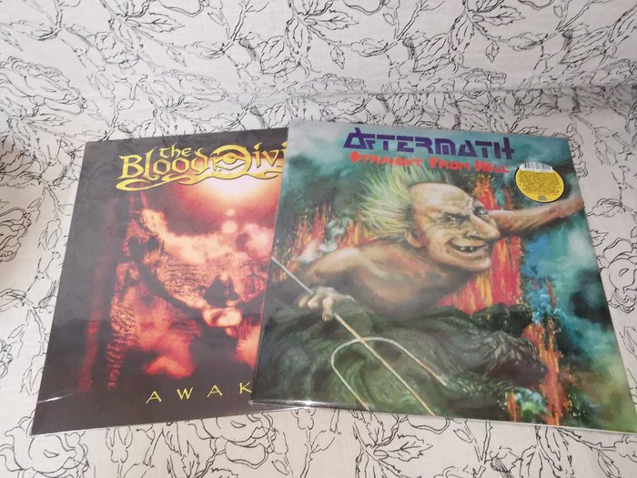 The Blood Divine & Aftermath - Awaken & Straight From Hell - Disco in vinile - 180 grammi - 2014
