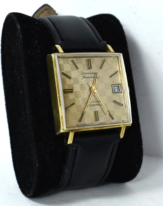Longines - Admiral - 没有保留价 - Tank - Automatic Date - dial chess - 男士 - 1970-1979