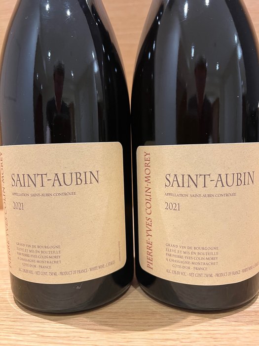 2021 Pierre-Yves Colin-Morey - Saint Aubin - 2 Bottles (0.75L)