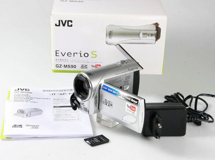 JVC videocamera Everio S GZ-MS90 - Digitale videocamera