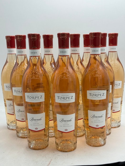 2023 Torpez Bravade rosé - Provence - 12 Flasker  (0,75 l)