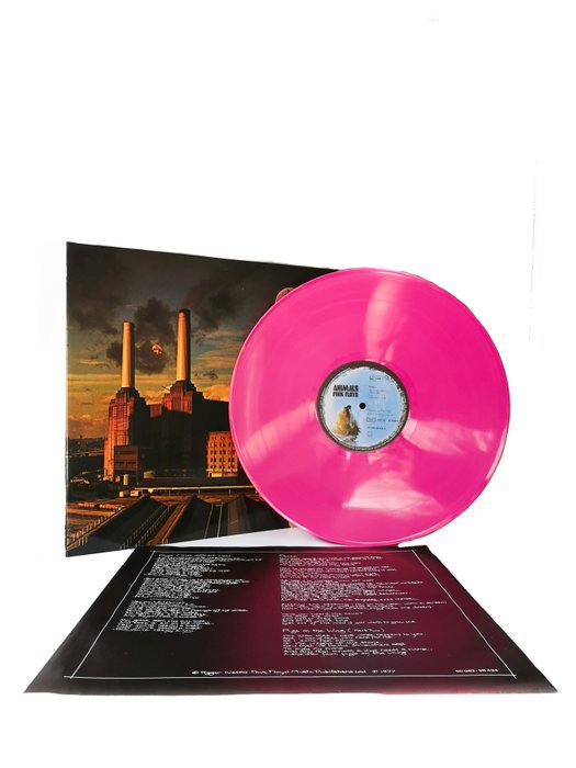 平克·佛洛伊德 - Animals (Pink Edition) - 黑膠唱片 - 彩色唱片 - 1977