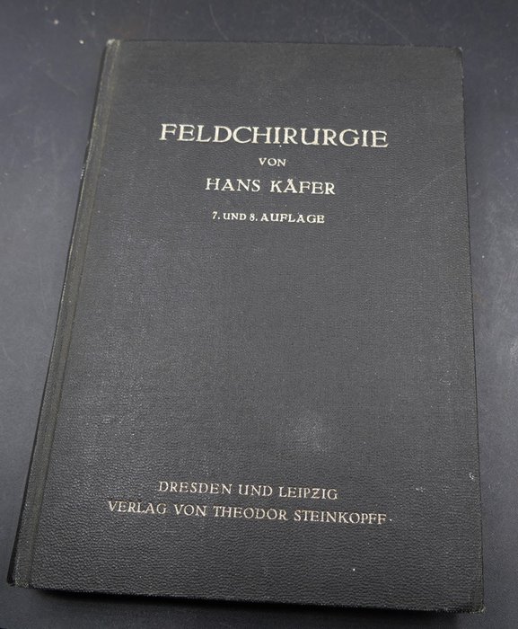 Deutschland - Buch Feldchirurgie - Militärisches Zubehör - 1943