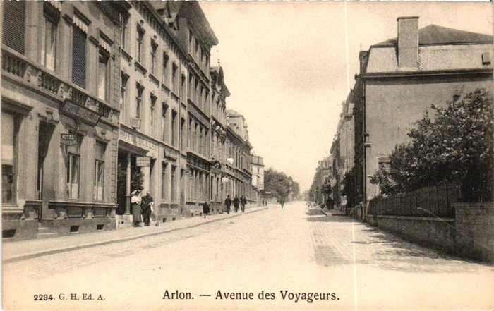Belgien - Städte und Landschaften, Provinz Luxemburg / Arlon + Bouillon - Postkarte (200) - 1900-1950
