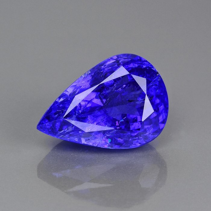 1 pcs [蓝紫色] 坦桑石 - 7.34 ct