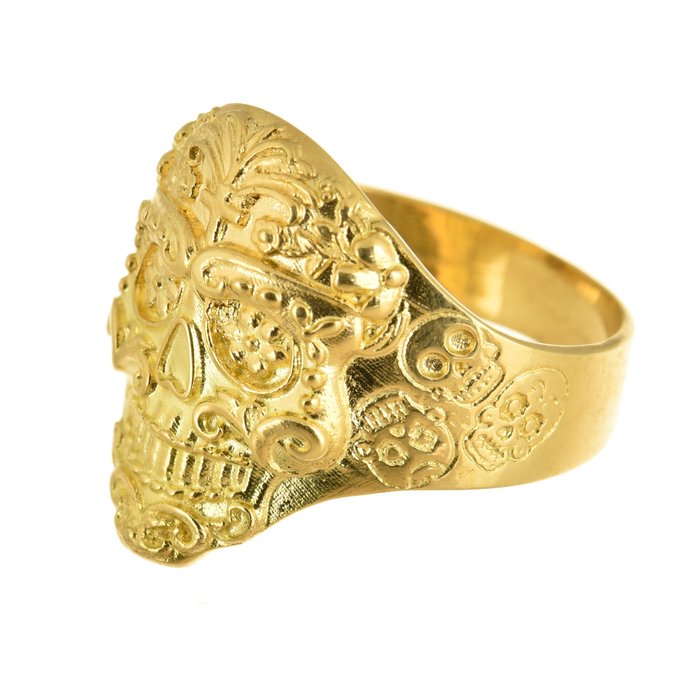 Δαχτυλίδι - 18 καράτια Κίτρινο χρυσό 