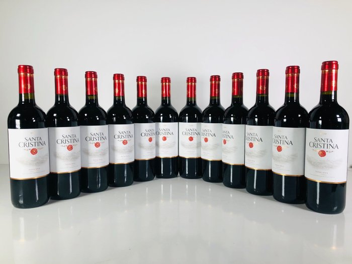 2020 Antinori Santa Cristina - Toscana - 12 Flaskor (0,75L)