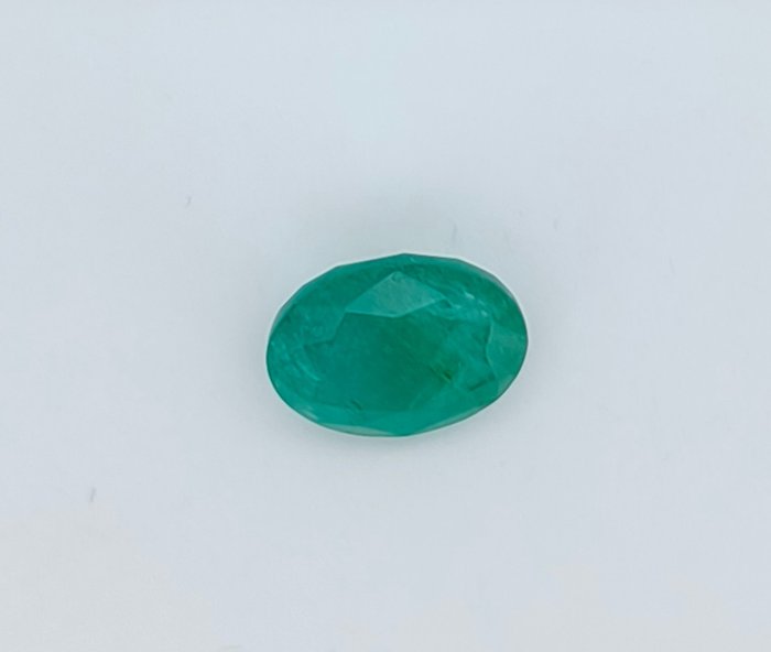 1 pcs  Grønn Smaragd  - 9.02 ct - IGI