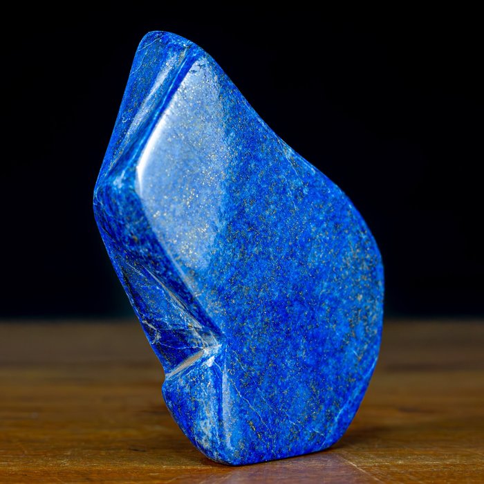 天然 AAA++ 寶藍色青金石 自由形式- 355.82 g