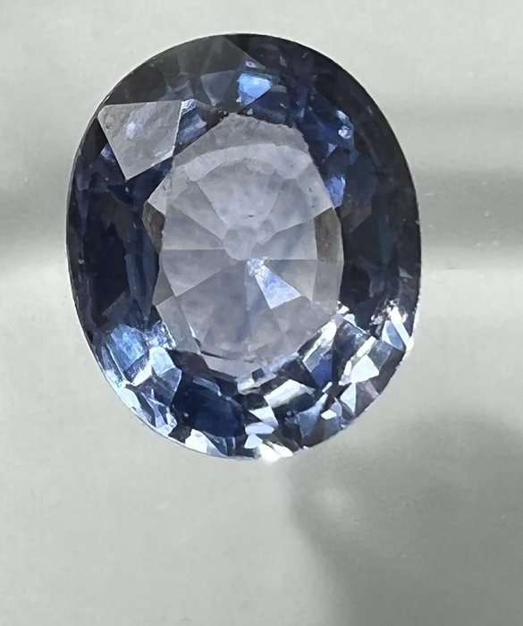 Blau, Violett Saphir  - 0.72 ct - Antwerp Laboratory for Gemstone Testing (ALGT) - Light Purplish Blue