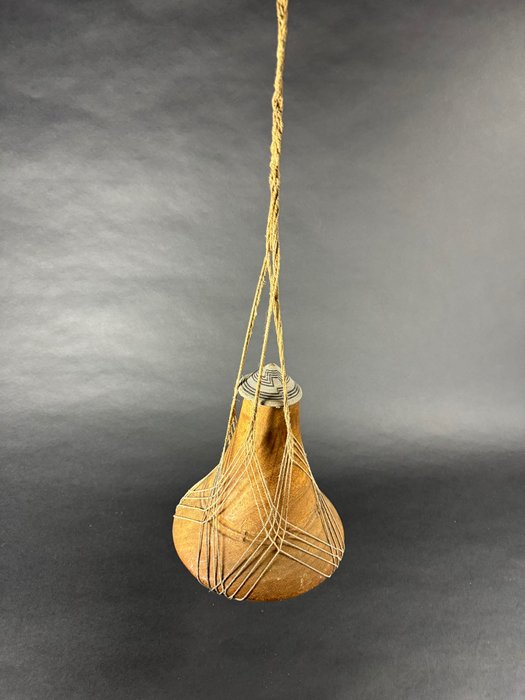Tutsi - Ganda Tutsi - 罐 (3) - 木材和植物纤维