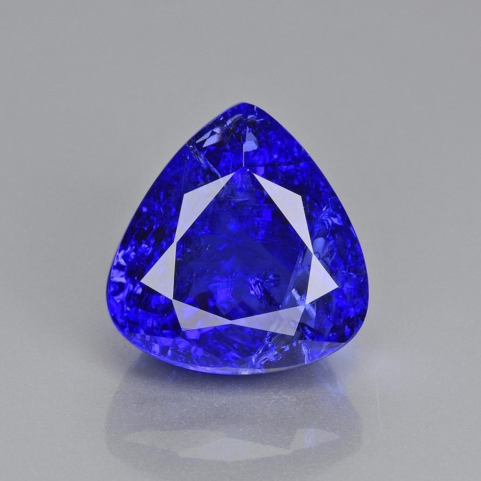 1 pcs [Bleu violet foncé] Tanzanite - 11.95 ct