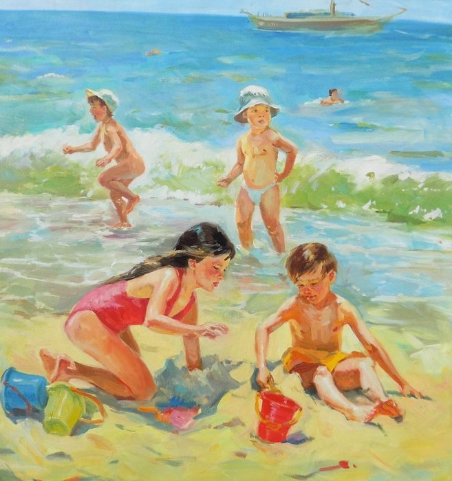 Polyakova Maria Evgenievna (1981) - Castelli di sabbia
