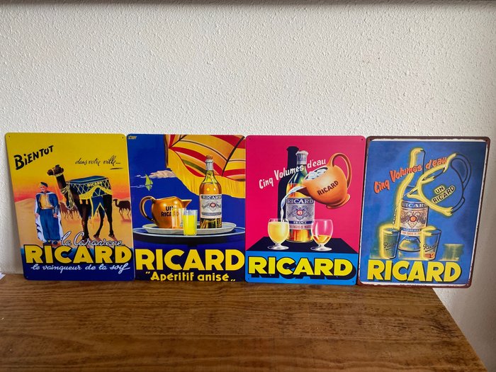 Ricard - Plakette (4) - Metal