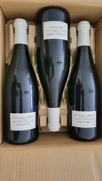 Bollinger, Le Coteau Blanc - 香檳 - 3 瓶 (0.75L)