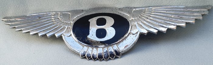 Insigne - Bentley Front embleem - Verenigd Koninkrijk - Midden 20e eeuw (WO II)