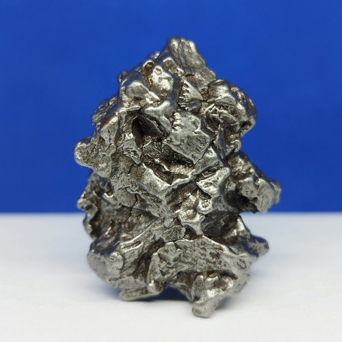 正宗的鐵隕石。 雕塑 CAMPO DEL CIELO（阿根廷，4500 年）。 - 67 g
