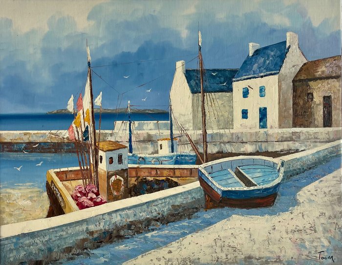Touar (XX) - Petit port breton