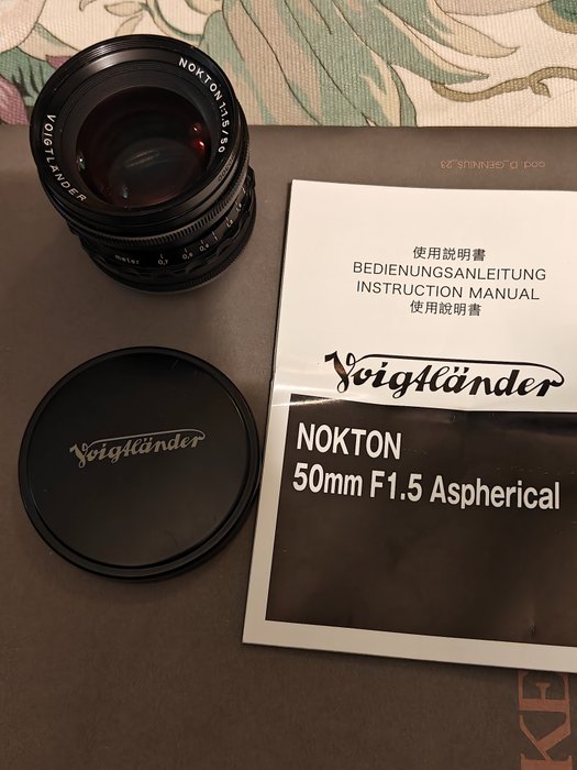 Voigtländer Nokton aspherical 50mm F1.5 相機鏡頭