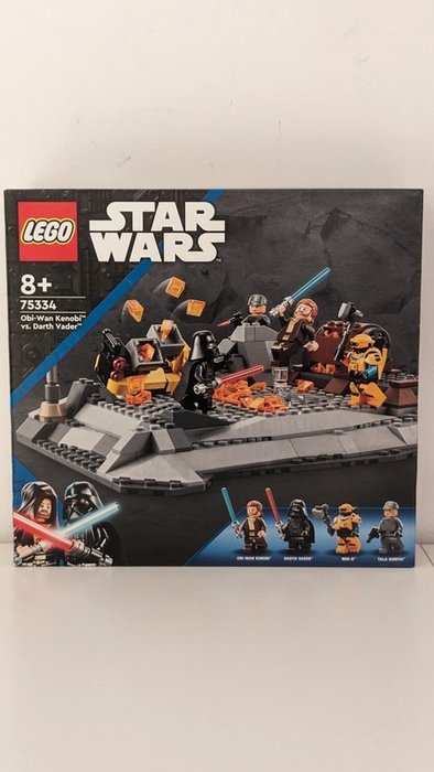 Lego - Star Wars - 75334 - 75334 LEGO Star Wars Obi-Wan Kenobi vs. Darth Vader