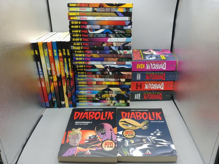 Diabolik - Grande diabolik + Magnum + best sellers - 42 Comic - Πρώτη έκδοση