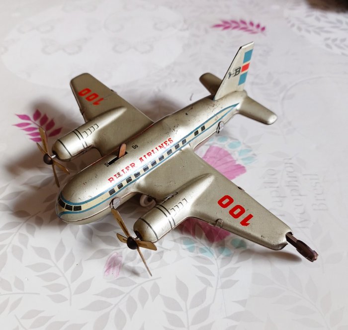 Autr  - Παιχνίδι αεροπλάνο Biller Airlines 100 - 1950-1960 - Γερμανία