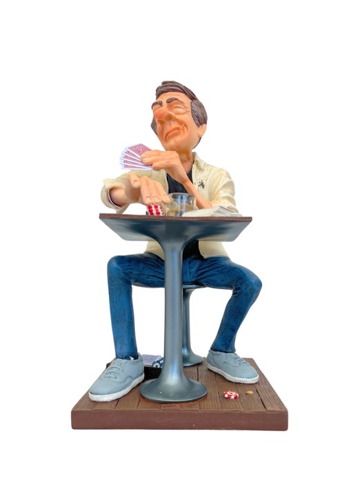 Mr. Pokerface - Forchino - Statuette - Harpiks/Polyester