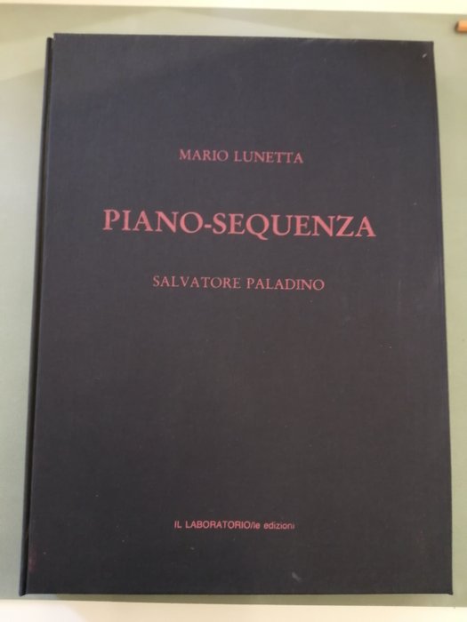 Mario Lunetta / Salvatore Paladini - Piano-sequenza: Dieci acqueforti ed acquetinte di Salvatore Paladino. - 1990