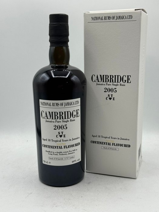 Long Pond 2005 18 years old - Cambridge STCE - 70 cl