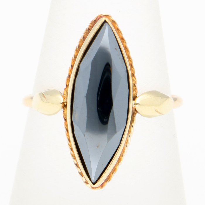 No Reserve Price - Ring - 14 kt. Yellow gold 