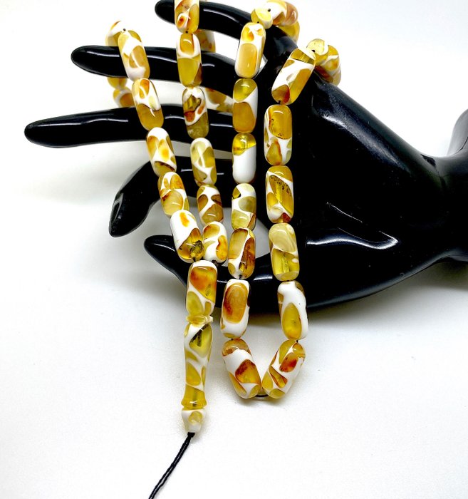 Tesbih prayer beads rosary - Amber - Baltic amber - succinite