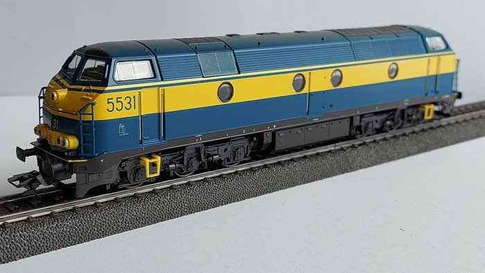 Märklin H0 - 34671 - Diesel locomotive (1) - Belgian series 5531 - SNCB NMBS