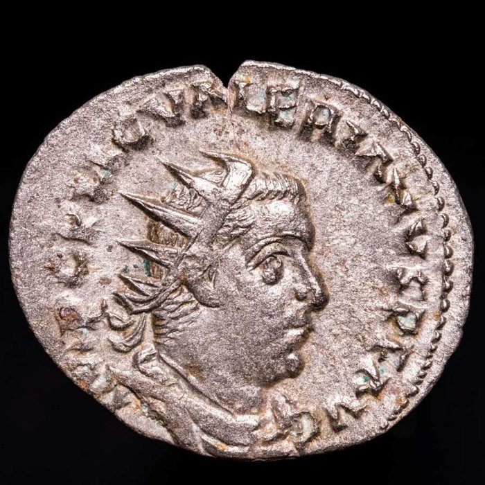 Imperio romano. Valeriano I (253-260 e. c.). Antoninianus minted in Antioch, AD 253 - 259. FELICITAS AVGG  (Sin Precio de Reserva)