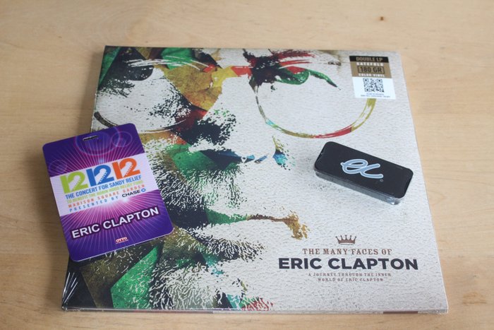 Eric Clapton & Related - Many Faces of .....2LP  / Guitar Pick Set + Backstage Pass - Flere titler - LP-albummer (flere elementer) - 2012