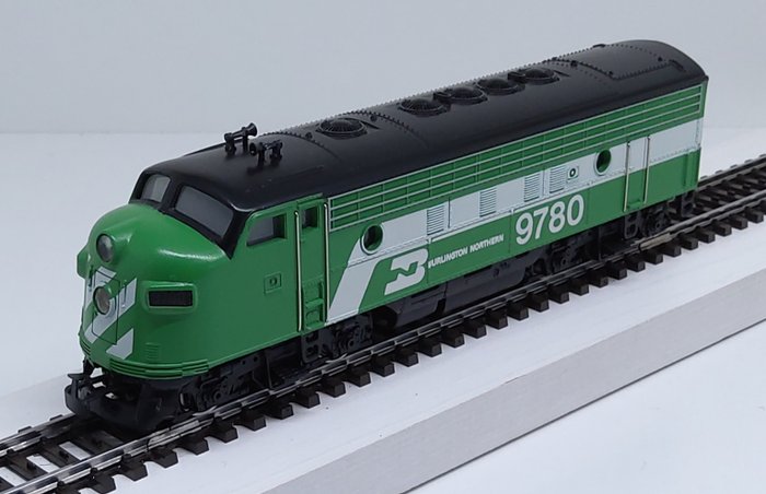 Märklin H0 - 3181 - Locomotiva de modelismo ferroviário (1) - Unidade EMD F7 A - Burlington Northern
